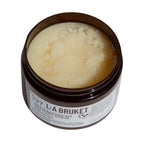 No. 297 Sea Salt Scrub Lemongrass – brauner Glasbehälter, weißes Etikett, weißer Hintergrund – Körperpeeling