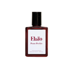 Elaïo Peau Perlée Parfümöl – 15ml Roll-on in dunkelrotem Glasfläschchen mit schwarzem Deckel, weißem Hintergrund – Parfüm