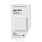Kjaer Weis Cream Blush Nachfüllung – weißes Textilpaket 3.5g, weißer Hintergrund – Gesichtspflege
