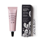 absolution La Crème Réparatrice Regard – rosafarbene Tube 12ml, schwarzer Verschluss, weißer Hintergrund – Augenpflege