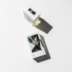 Weltschmerz Parfum – 50ml glass bottle with white packaging, black text, white background – perfume