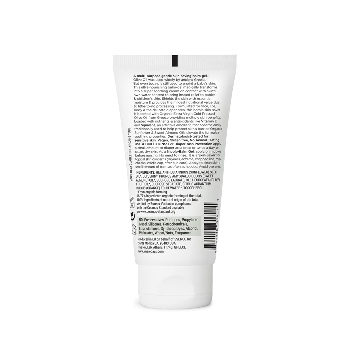 Olive Oil All Purpose Rescue Balm Gel