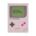 Postkarte Officially Retro