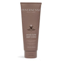INNERSNSE Inner Glow Body Scrub – braune Tube 200ml, brauner Deckel, weißer Hintergrund – Körperpflege