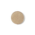 Natural Pressed Eye Shadow 808 Refill – goldener Lidschatten, runder Refill auf weißem Hintergrund – Augenmake-up
