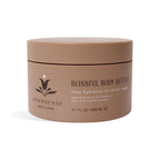 Innersense Blissful Body Butter – brauner Tiegel 200ml, passender Deckel, weißer Hintergrund – Körperpflege