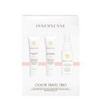 INNERSSENSE Color Travel Trio – 3 weiße Tubes & Sprayflasche, 59 ml, weißer Hintergrund – Haarpflege