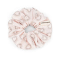 Scrunchie Dotted Heart Light Pink