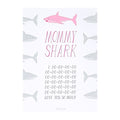 Postkarte Mommy Shark