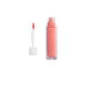 Lip Gloss Blossoming Refill – durchsichtige Tube mit rosafarbenem Lipgloss, weißer Applikator, weißer Hintergrund – Lippenpflege