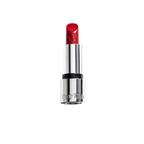 X Caroline Issa Lip Stick Sucré – roter Lippenstift in silberner Tube, weißer Hintergrund – Make-up