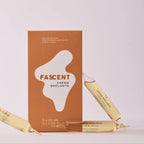 Fascent Crème Brûlante Eau de Parfum – 3x20ml refill vials, brown box, white background – perfume