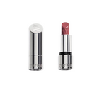Kjaer Weis Lippenstift – silberner Tubus, rosafarbener Stift, weißer Hintergrund – Make-up