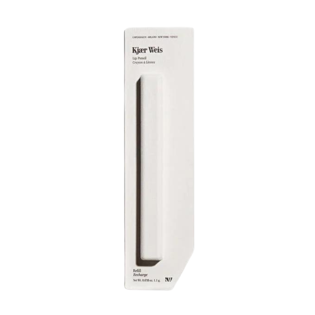 Kjaer Weis Lip Pencil Soft Refill – weißes Karton-Etui 1.1 g, weißer Hintergrund – Lippenkontur