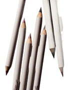 Vega London Lip & Eye Liner – grey pencils with visible color tips, white background – eye makeup
