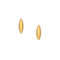 Cambodia Rice Grain Earrings Gold