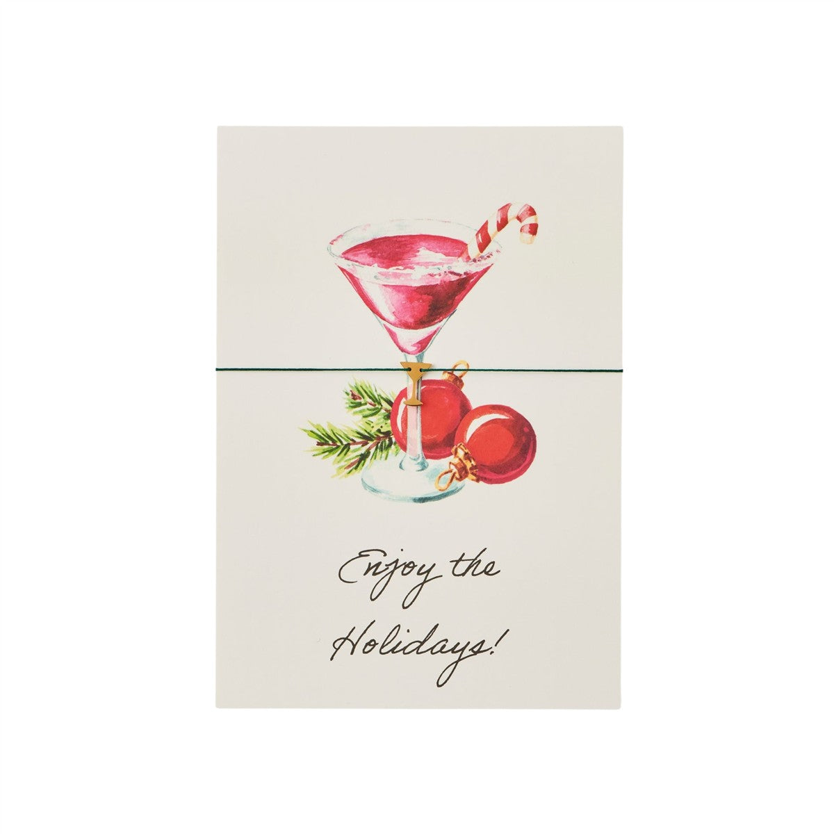 Enjoy the Holidays Armband-Karte