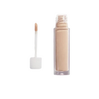 The Invisible Touch Concealer Refill – durchsichtige Tube mit weißem Applikator, cremefarbener Inhalt, weißer Hintergrund – Make-up