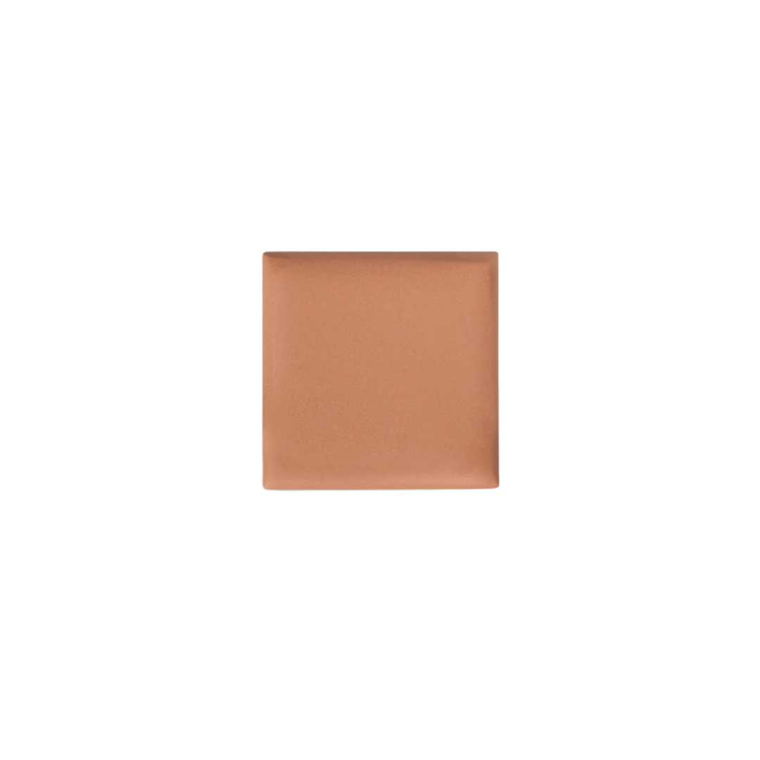 Cream Bronzer Refill – quadratische braune Creme, weißer Hintergrund – Make-up