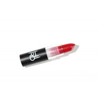 Lipstick Roarrr – schwarzer Lippenstift-Tube mit rotem Stift, transparenter Kappe, weißem Hintergrund – Lippenmakeup