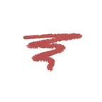 Lip Pencil Bare Refill Pflaume/nude – rosafarbener Lippenstiftstrich auf weißem Hintergrund – Lippenmakeup