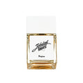 Turbulent Romantic Parfum – quadratische Glasflasche 50ml, weißer Deckel, weißer Hintergrund – Parfüm