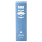 Julisis Neck Firm Treatment – blaue Kartonverpackung 50ml, weißer Hintergrund – Hautpflege