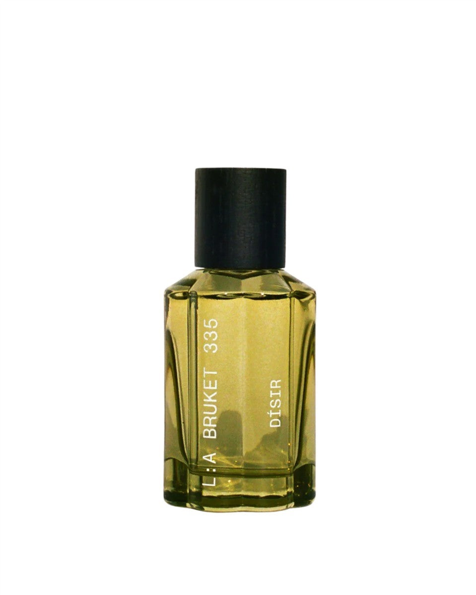 No. 335 Disir Eau de Parfum – grüne Glasflasche 50ml, schwarzer Deckel, weißer Hintergrund – Parfüm