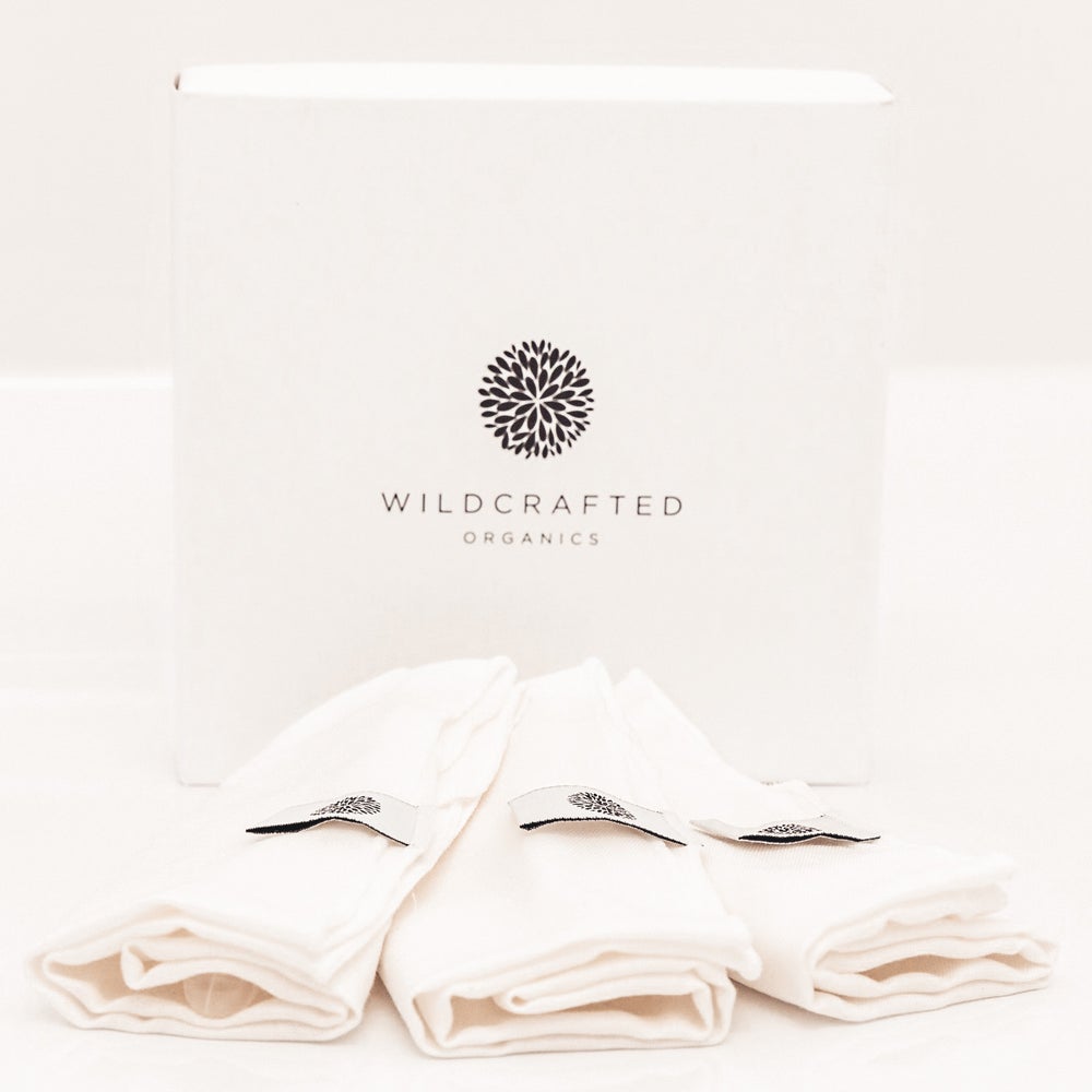 Luxury Organic Muslin Cleansing Cloths