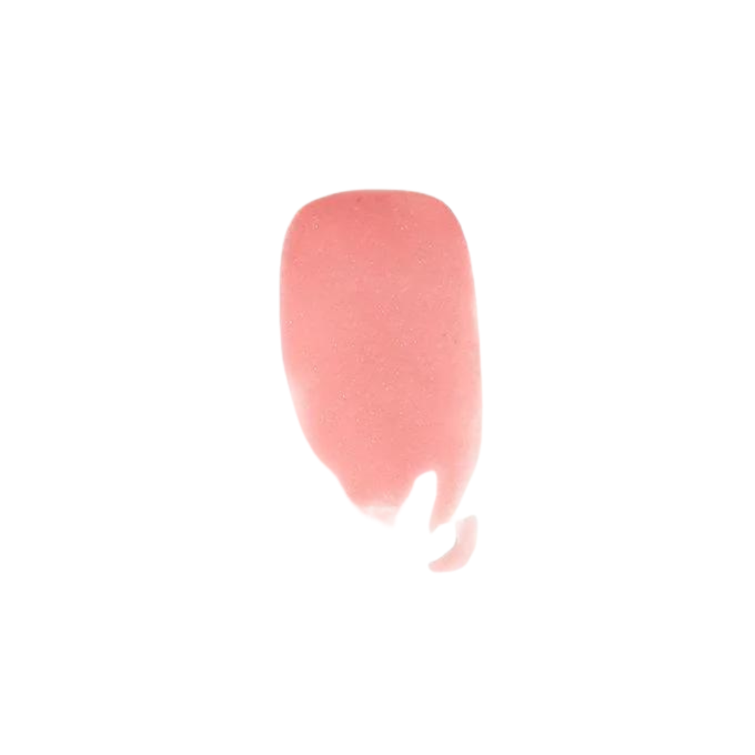 Lip Gloss Tenderness Rosy Nude Refill – rosafarbener Farbton auf weißem Hintergrund – Lippenpflege