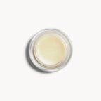 The Beautiful Eye Balm – durchsichtiger Glasbehälter mit silbernem Rand, cremefarbener Inhalt, weißer Hintergrund – Augenpflege
