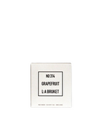 L:A Bruket No. 314 Grapefruit Candle – cream packaging, 50g, white background – scented candles