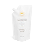 Innersense Pure Harmony Hairbath – weißer Standbeutel 946ml, orangefarbener Logo, weißer Hintergrund – Haarpflege