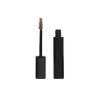 Kjaer Weis Feather Touch Brow Gel – schwarze Tube mit Pinsel, weißer Hintergrund – Augenbrauenstyling