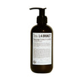 L:A BRUKET No. 231 Conditioner Birch – dark bottle 240ml with pump dispenser, white background – hair care