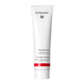 A white tube with a red stripe on a white background