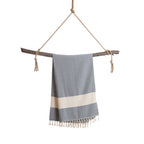 Hamamtuch Diamant Blau