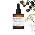 The Witchery CPH Blackberry + Dill Face Oil in einer braunen 30ml Glasflasche mit Pipette für die Hautpflege.