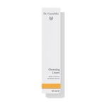 Dr. Hauschka Gesichtswaschcreme – weiße Tube 50 ml, orangefarbener Streifen, weißer Hintergrund – Hautpflege