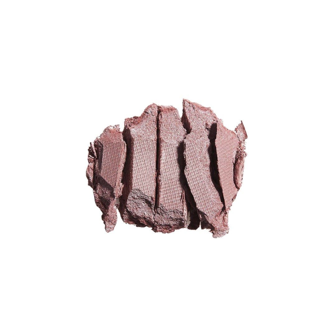 Amethyst Lidschatten-Nachfüllung – lila-glitzernd, texturiert, weißer Hintergrund – Augen-Make-up