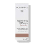 Dr. Hauschka Regeneration Ölserum Intensiv – 20 ml, weißes Kartonpaket mit braunem Streifen, weißer Hintergrund – Hautpflege