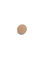 Eye Shadow Charmed Refill – goldener Lidschatten in runder Metallverpackung, weißer Hintergrund – Augenmake-up