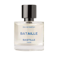 Bataille Eau de Parfum 50ml – klares Glasflakon mit schwarzem Deckel, weißem Hintergrund – Parfüm