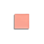 Cream Blush Precious Refill – pfirsichfarbener quadratischer Nachfüllblock, weißer Hintergrund – Gesichtsmake-up