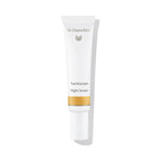 Dr. Hauschka Night Serum – white tube with gold stripe, white cap, white background – skin care