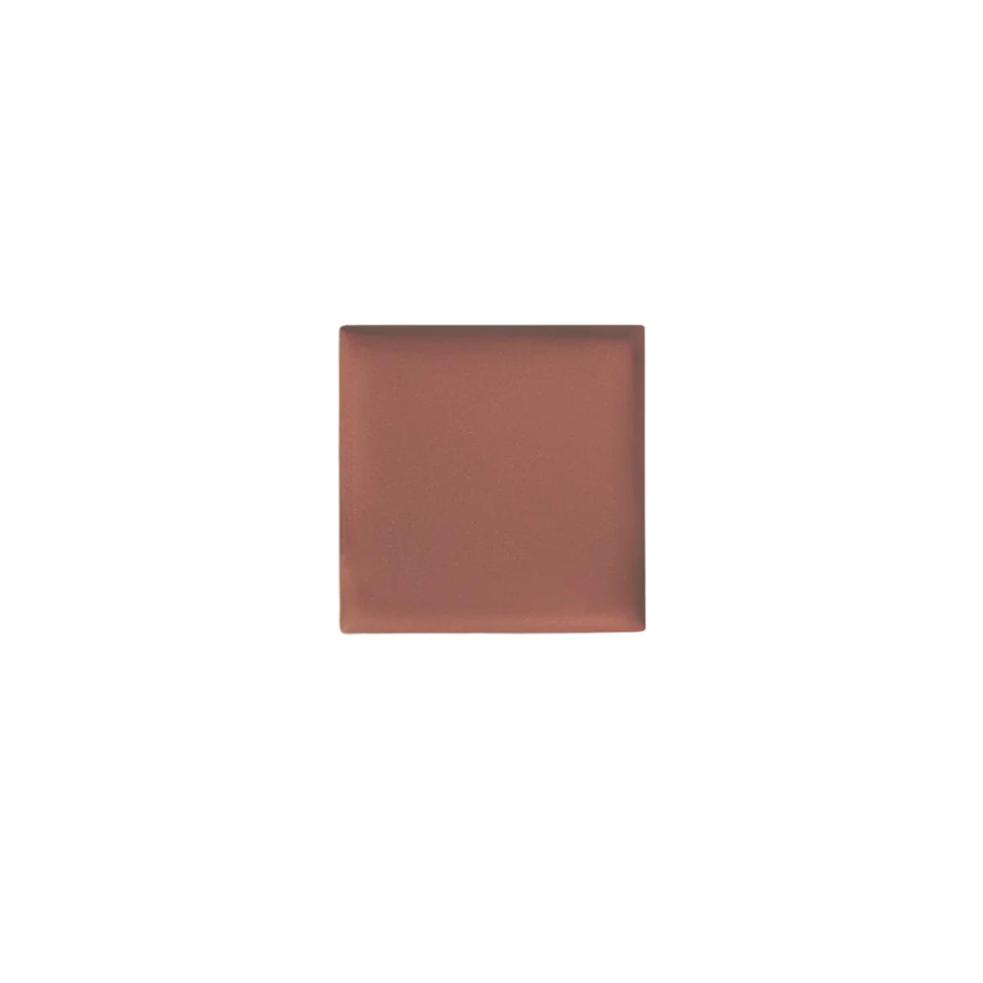 Cream Bronzer Refill – quadratische braune Creme, weißer Hintergrund – Make-up