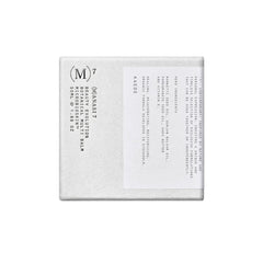 M7 Botanical Multi Balm Kaede – silberne quadratische Dose 50ml, weißer Hintergrund – Hautpflege