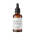 The Witchery CPH Strawberry Seed Hair Oil in a brown 50ml glass bottle with dropper on white background, hair care