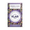KLAR 1840 fester Conditioner Arganöl & Feige – lila Verpackung 100g, weißer Hintergrund – Haarpflege