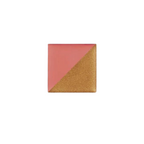 Flush & Glow Duo Luminous Flush Refill – quadratische Refill-Einheit, rosé und goldglitzernd, weißer Hintergrund – Gesichtspflege